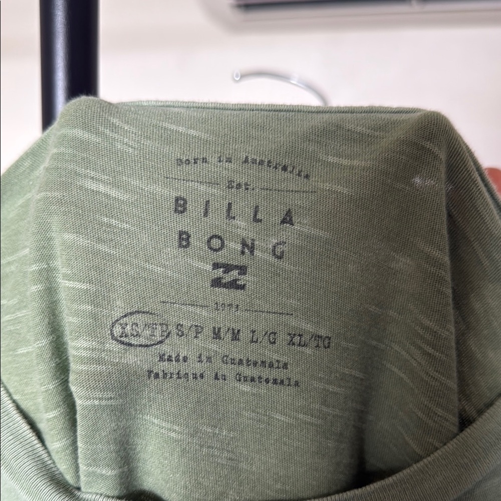 Billabong Stay Golden Olive Graphic Tee - Picture 3 of 3